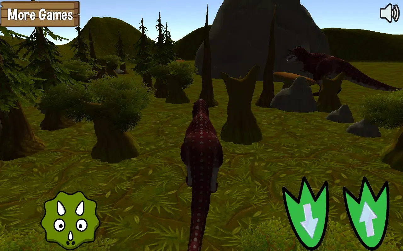 ภาพหน้าจอของ Dino Sim