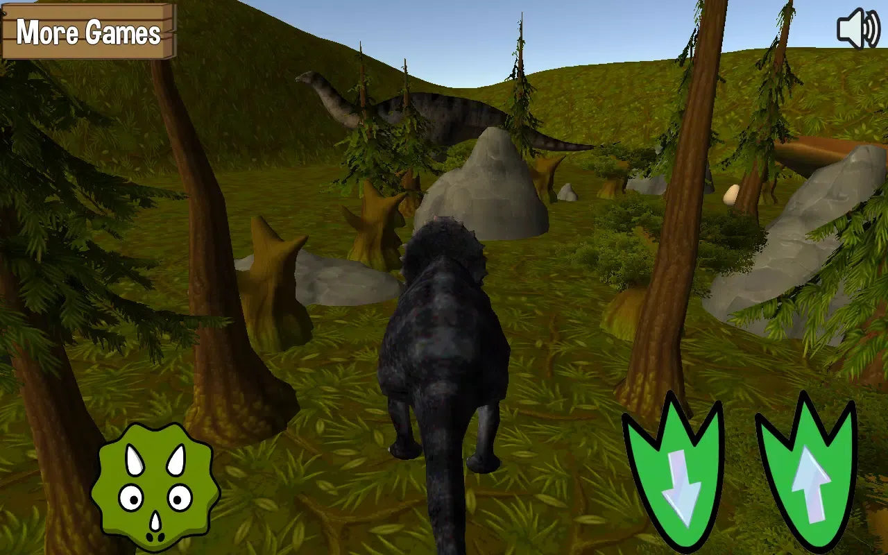ภาพหน้าจอของ Dino Sim
