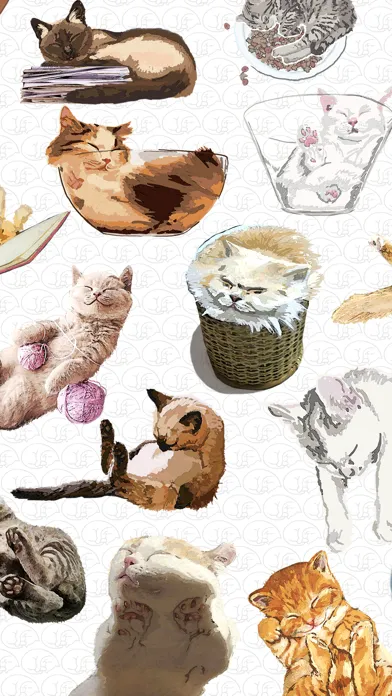 CatNap 1: Sleepy Cat Stickers Screenshots