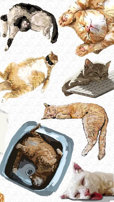 CatNap 1: Sleepy Cat Stickers Screenshots