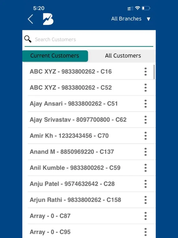 Bizafa - Business Management iPad  Screenshots