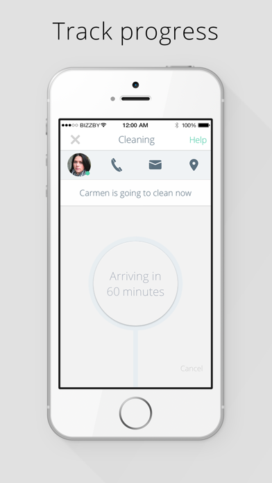 Capturas de tela do BIZZBY – #1 On-Demand Services