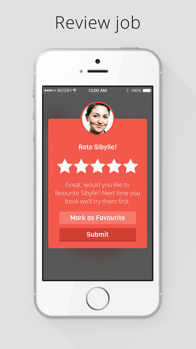 Capturas de tela do BIZZBY – #1 On-Demand Services
