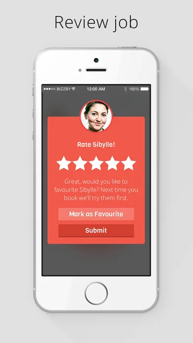 Capturas de tela do BIZZBY – #1 On-Demand Services