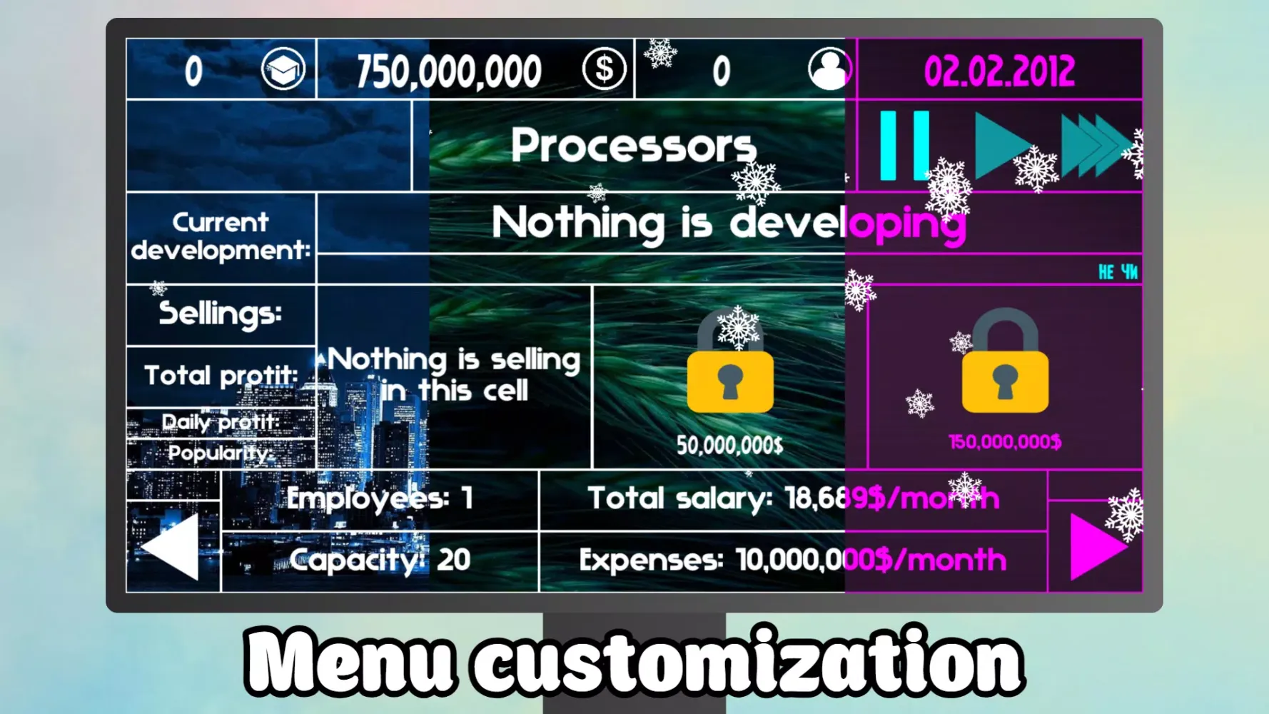 PC Tycoon - create a computer! Screenshots