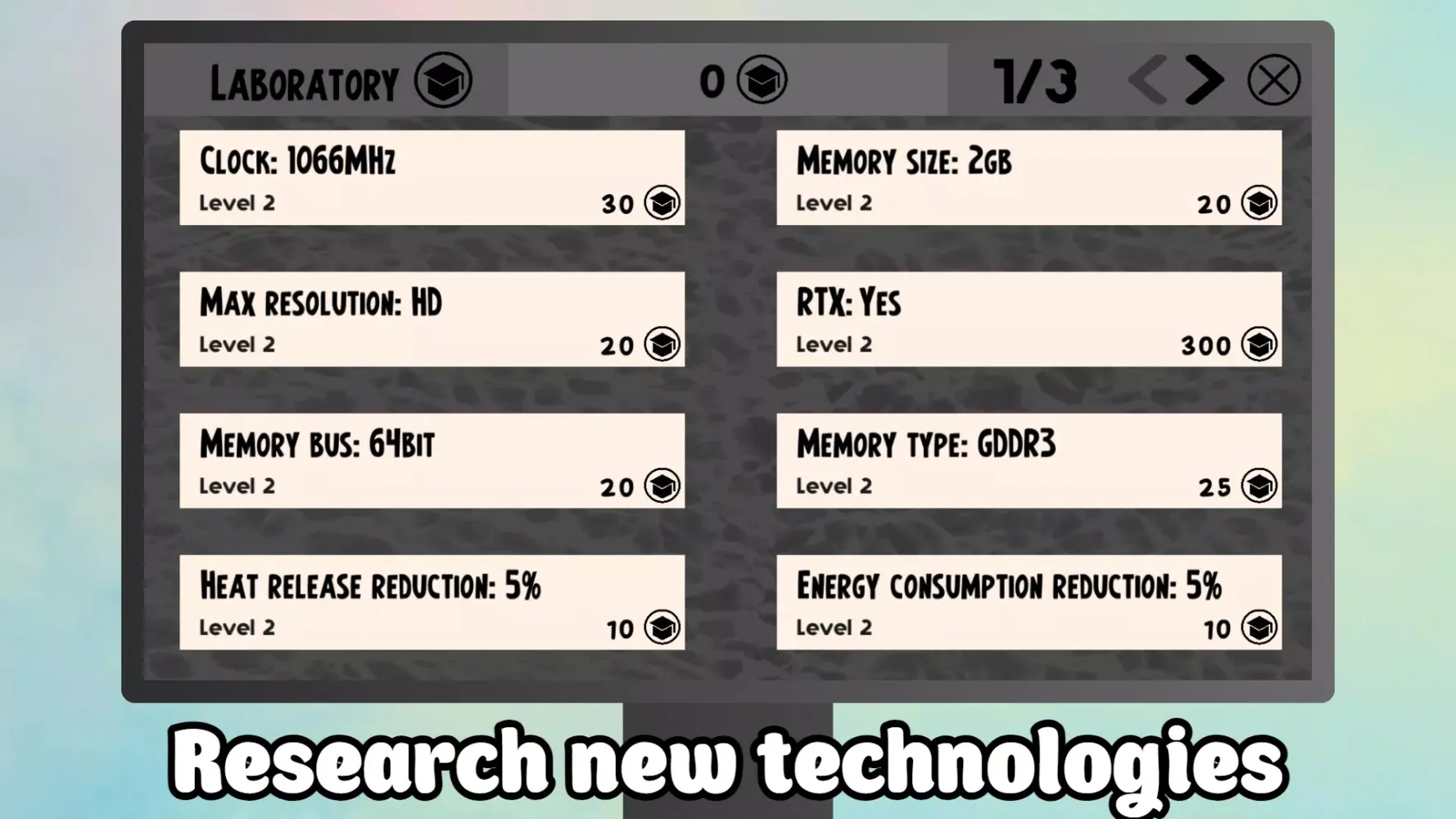 PC Tycoon - create a computer! Screenshots