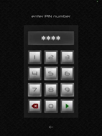Captures d'écran de PIN Keeper Pro iPad 