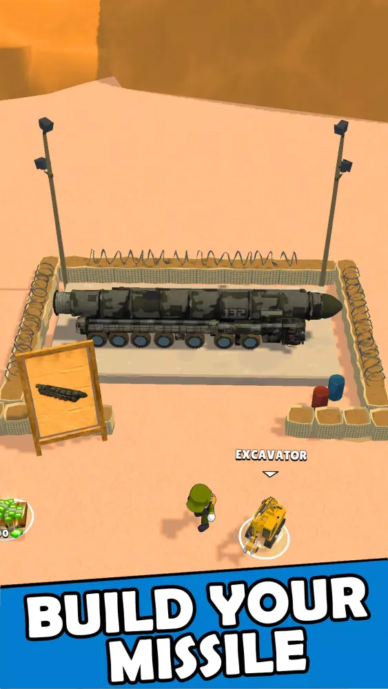 Missiles Base: Tycoon Game应用截图