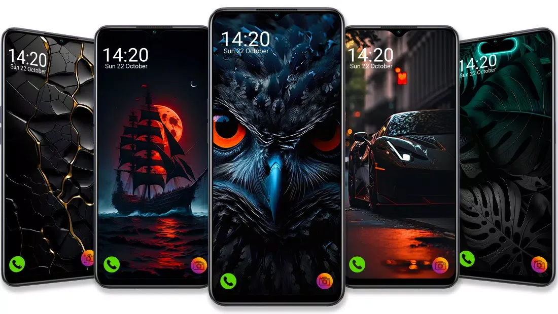 Black Wallpaper應用截圖