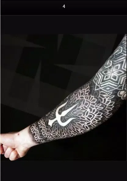 Blackwork Tattoo Design Men应用截图