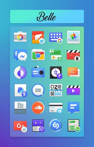 Belle Pro - Icon pack Screenshots