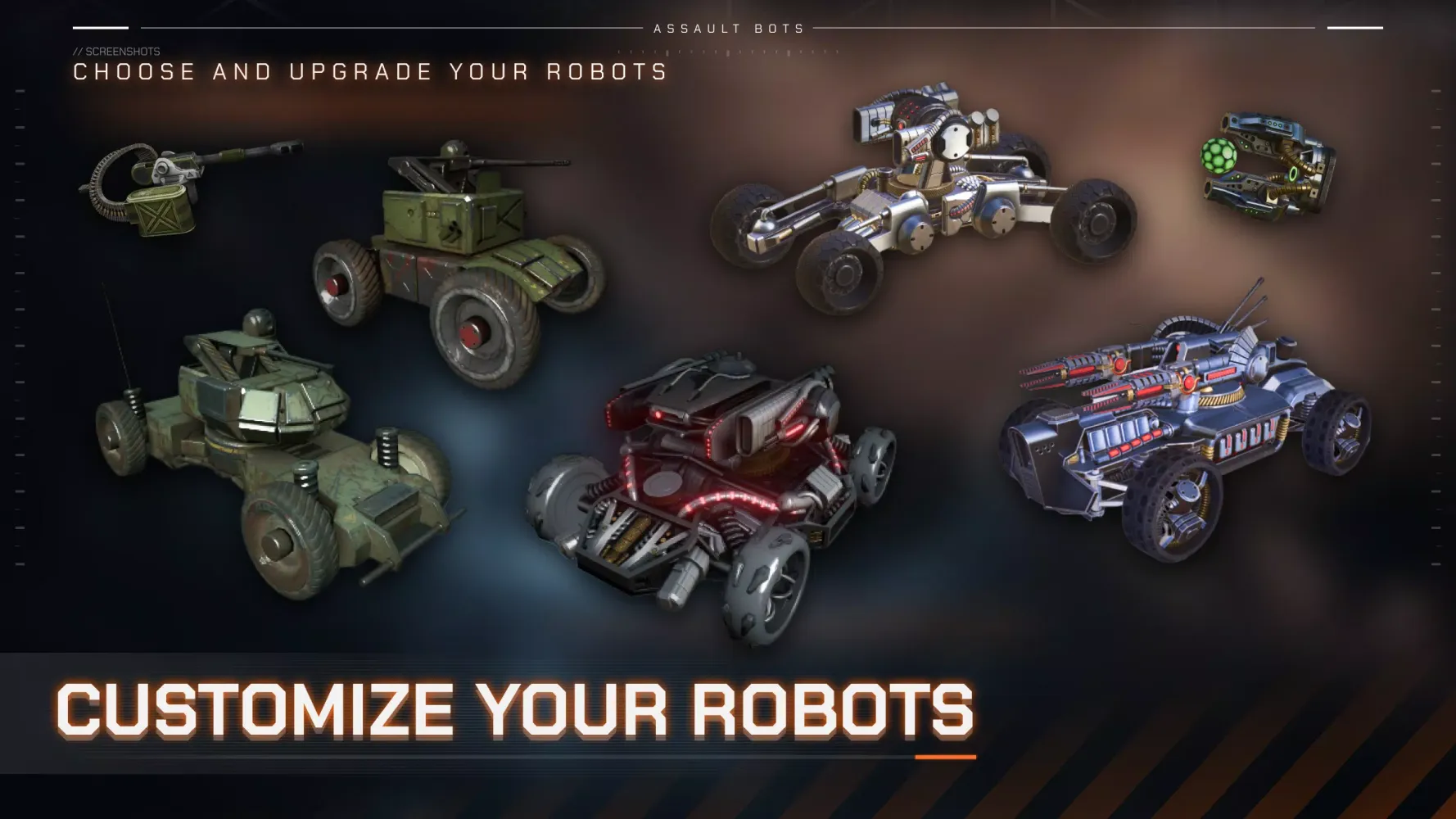 Assault Bots スクリーンショット