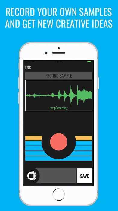 Captures d'écran de BLEASS groovebox