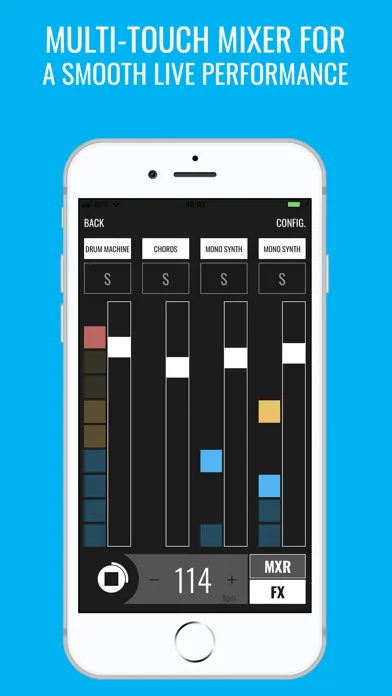 Captures d'écran de BLEASS groovebox