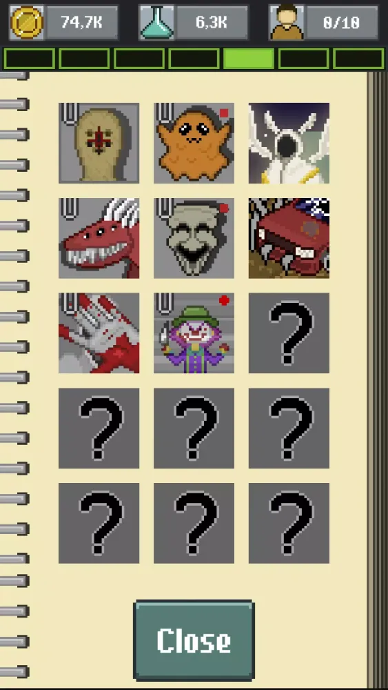 Capturas de pantalla de SCP Foundation:Idle Manager