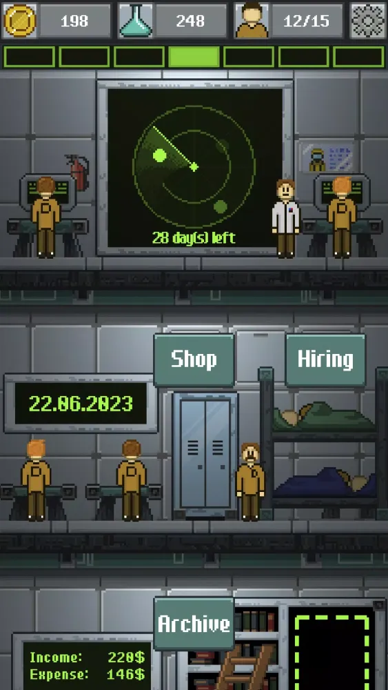 Capturas de pantalla de SCP Foundation:Idle Manager