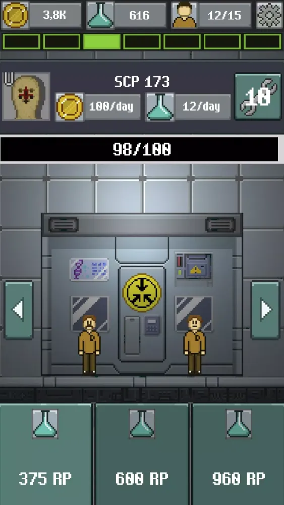 Capturas de pantalla de SCP Foundation:Idle Manager