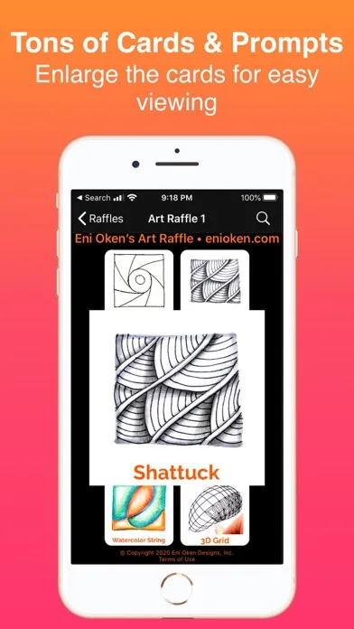 Zrzuty ekranu Art Raffle
