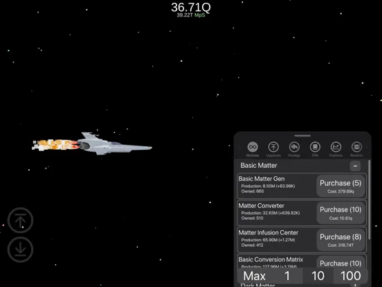 Скриншоты Idle SpaceFlight iPad 