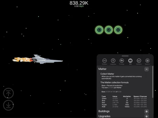 Скриншоты Idle SpaceFlight iPad 