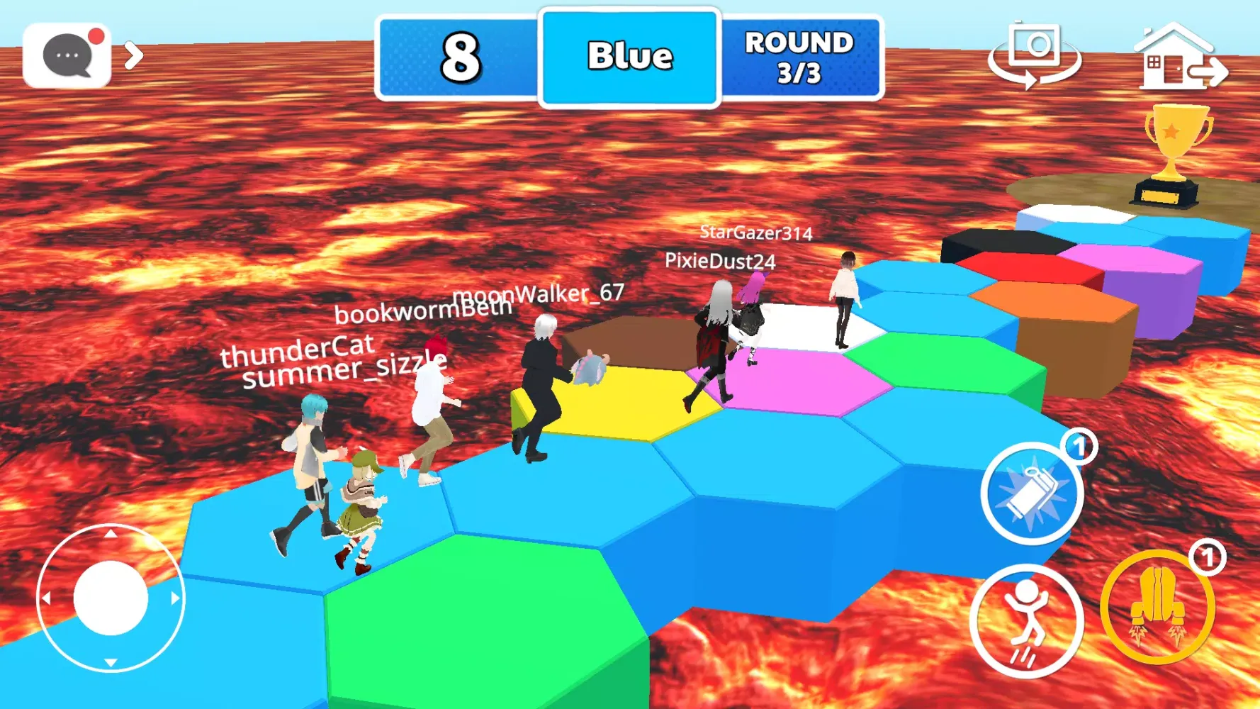 Floor Is Lava - PVP & Nextbots Screenshots