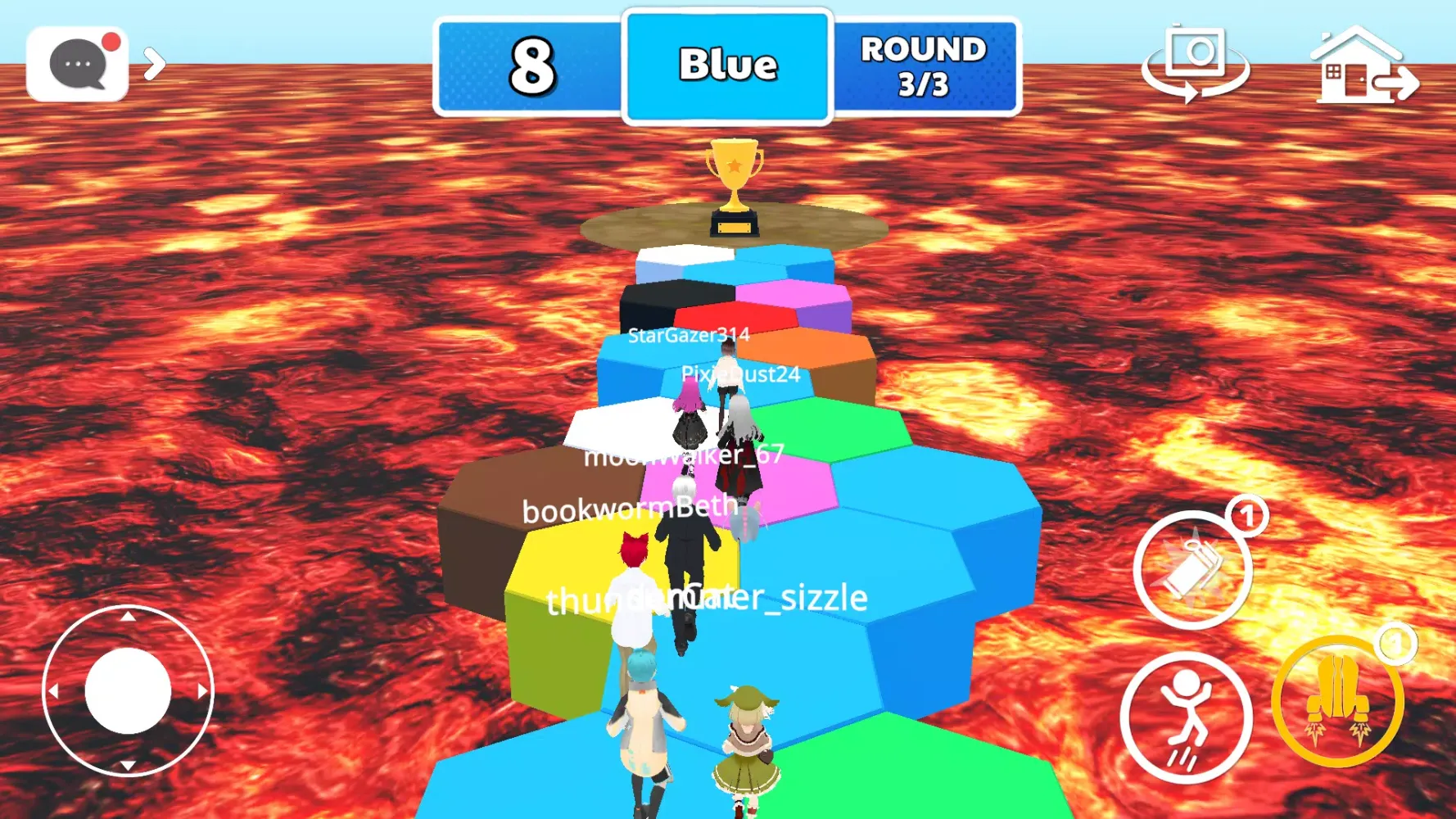 Floor Is Lava - PVP & Nextbots Screenshots