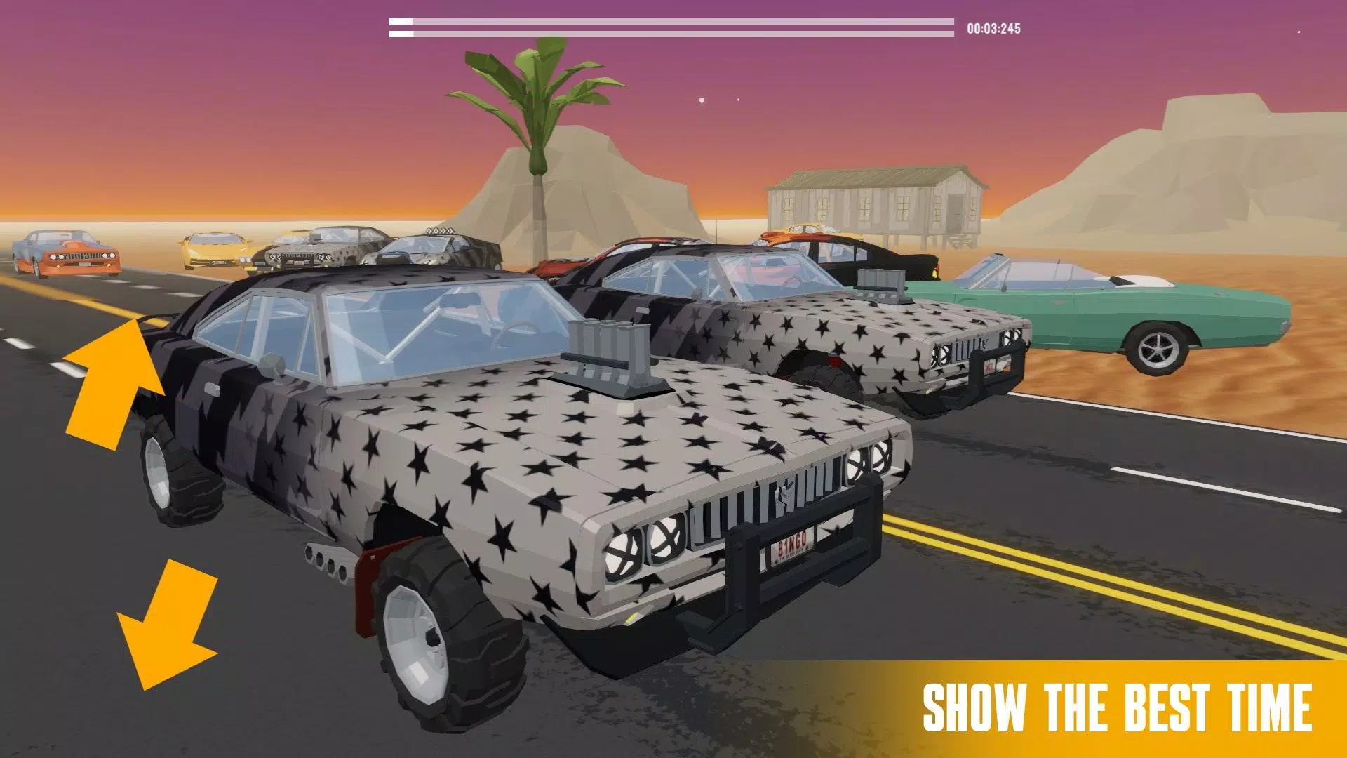 Drag Racing Polygon 3D + Cases Screenshots