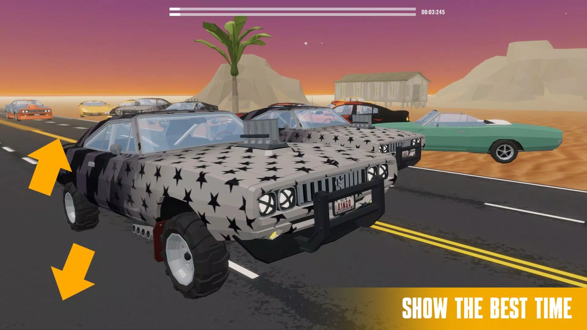 Drag Racing Polygon 3D + Cases Screenshots