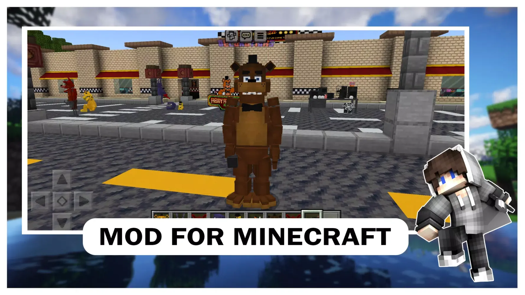 Capturas de pantalla de Mod Animatronics for Minecraft