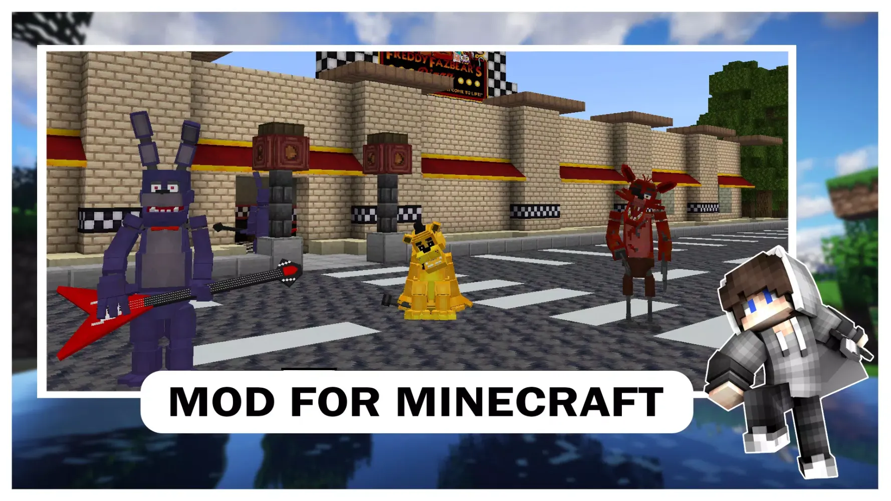 Capturas de pantalla de Mod Animatronics for Minecraft