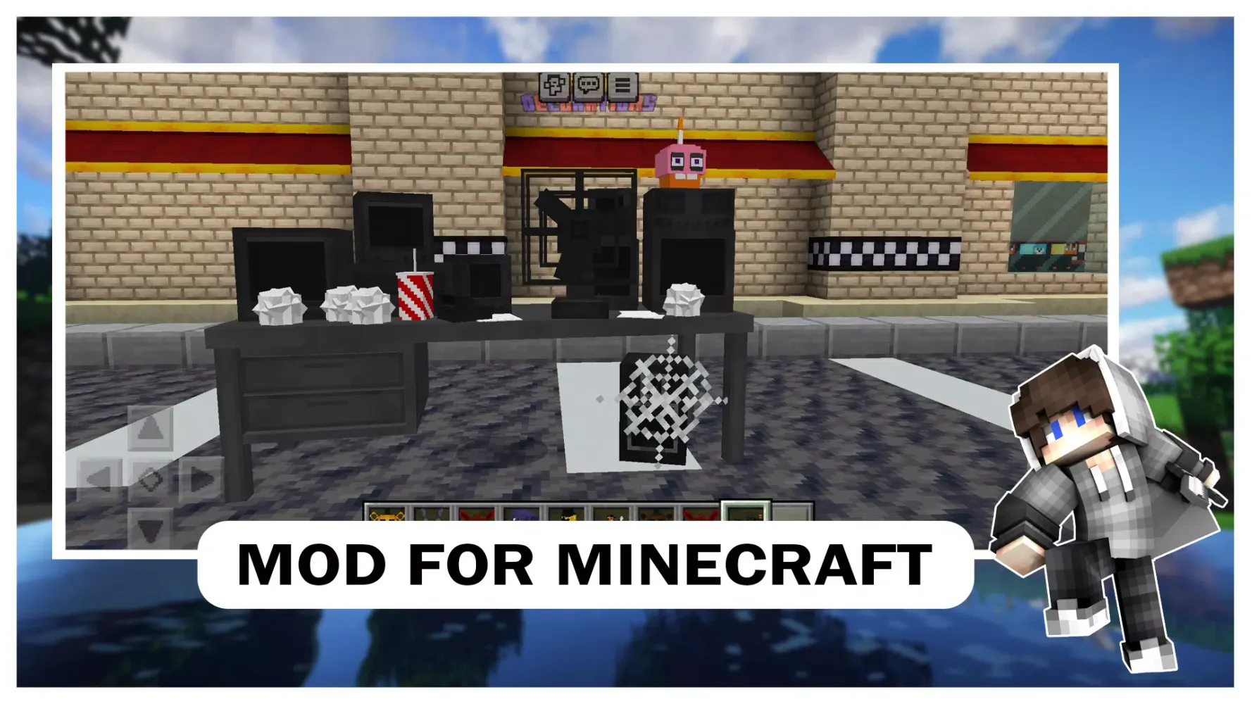 Capturas de pantalla de Mod Animatronics for Minecraft