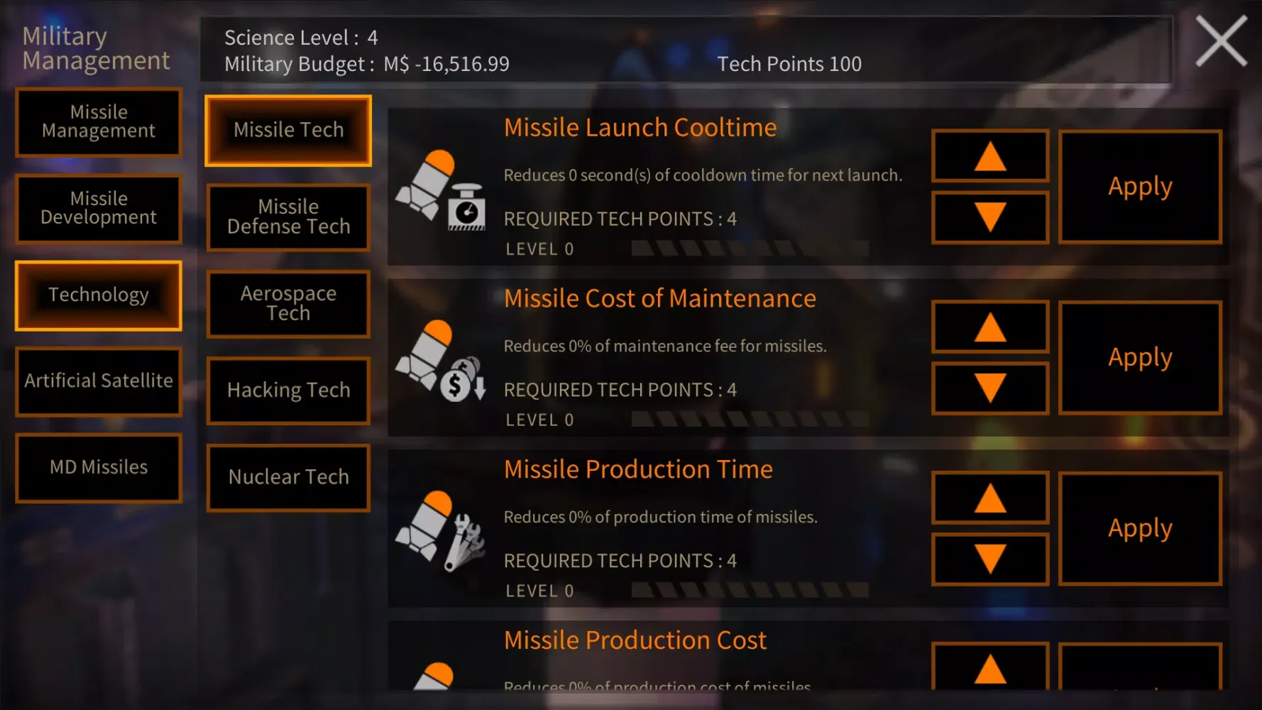 Missile Diplomacy Screenshots