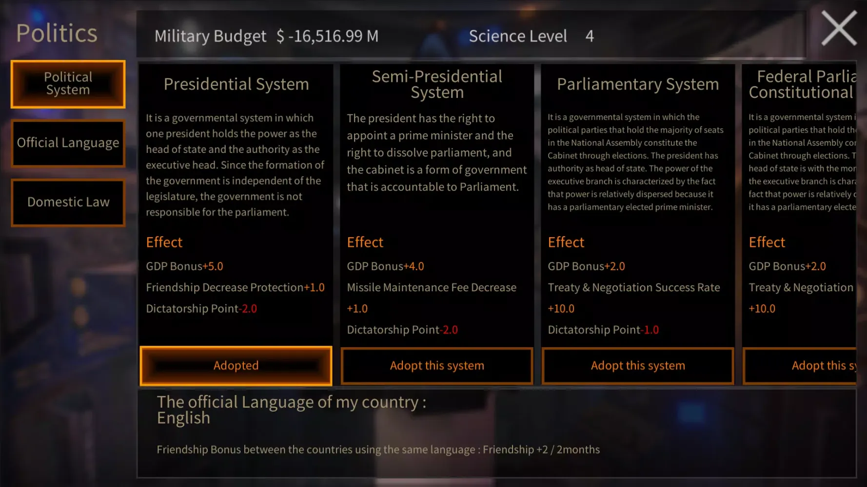 Missile Diplomacy Screenshots