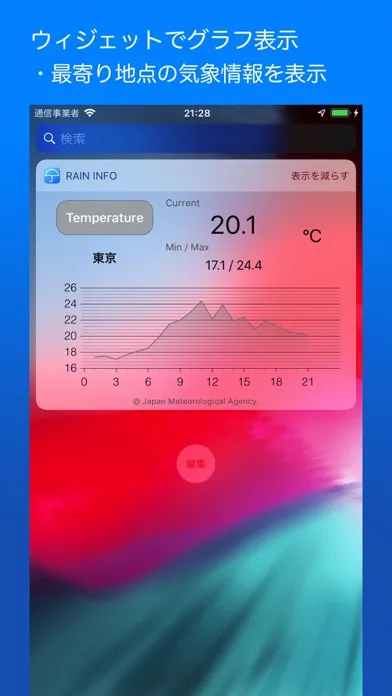 Capturas de pantalla de Rain Info