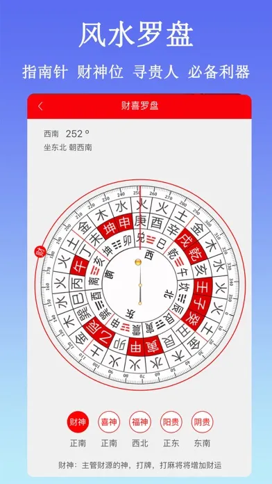 Capturas de tela do 萬年歷黃歷