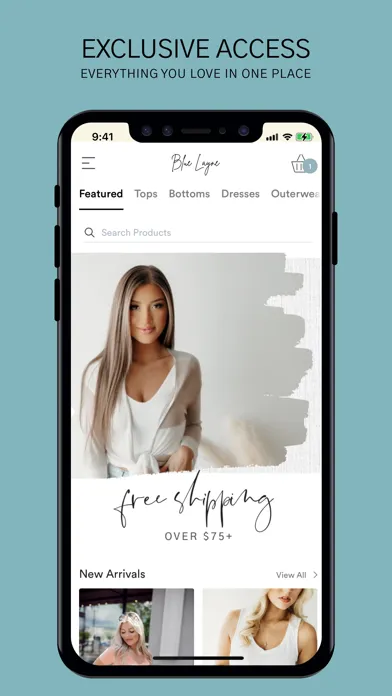 Скриншоты Shop Blue Layne Boutique