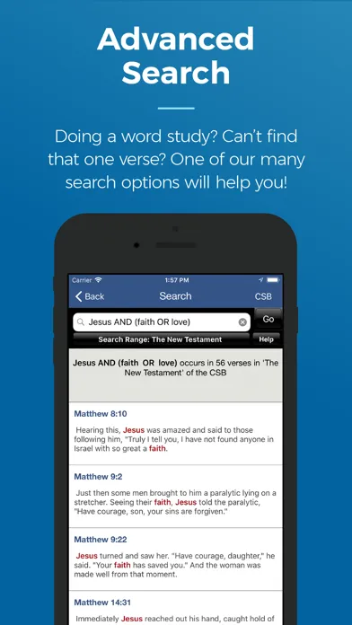 Screenshot di Blue Letter Bible