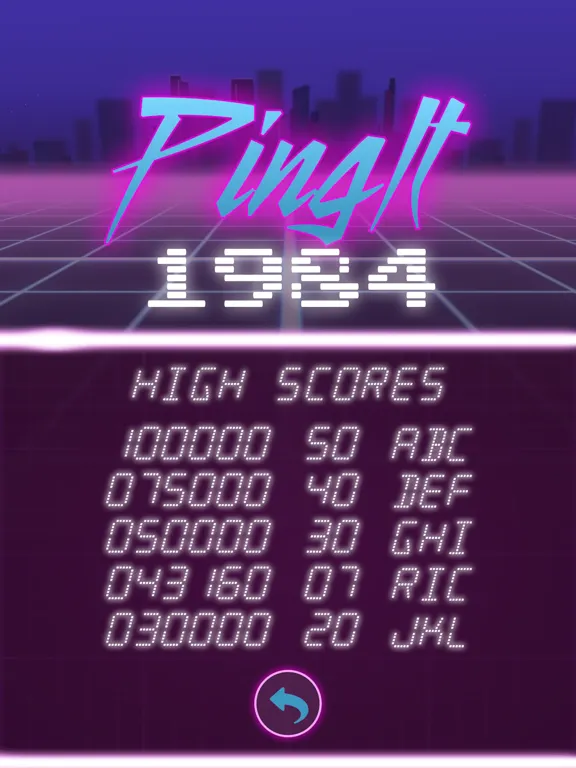 Скриншоты PingIt 1984 iPad 