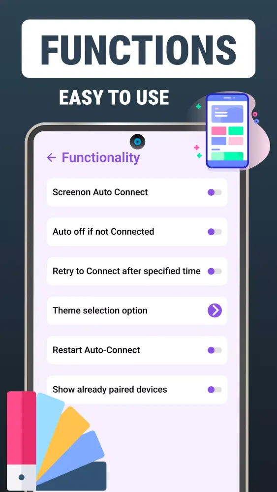 Bluetooth Auto Connect Devices Screenshots