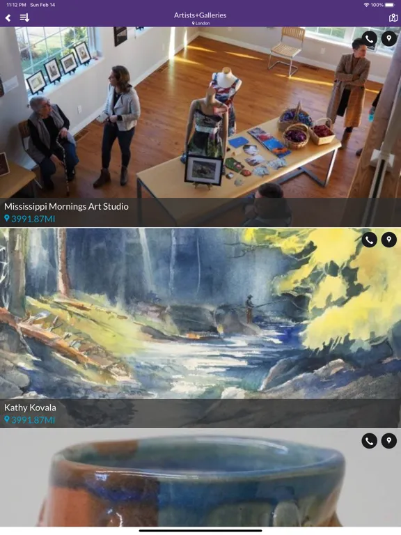 Скриншоты Bluff Country Studio Art Tour iPad 
