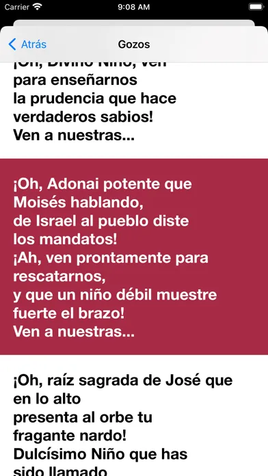 Novena سکرین شاٹس