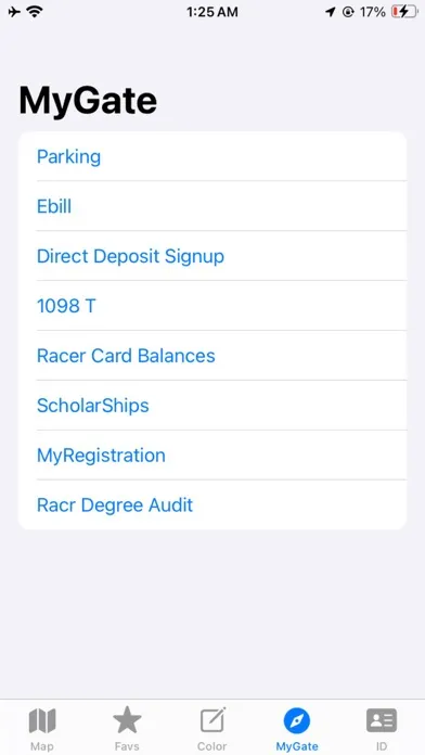 MSU Smart Park Screenshots