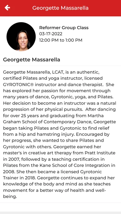 Body Aligned Pilates Screenshots