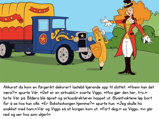 Screenshot di Bokstavkongen iPad 