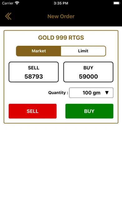 Ảnh chụp màn hình của Bombay Bullion