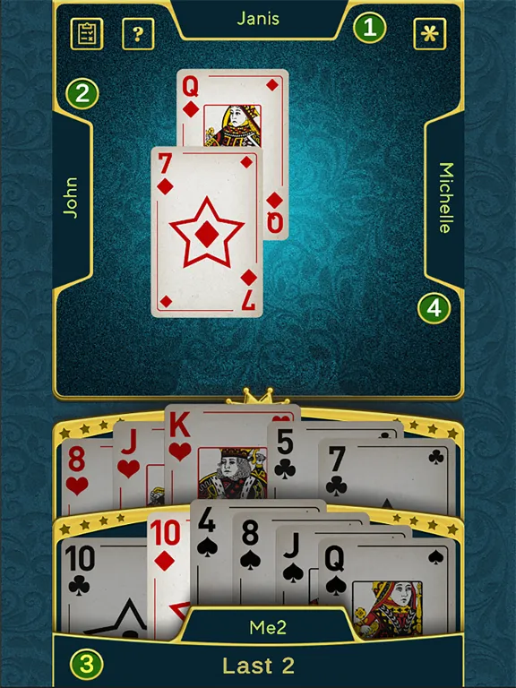 King Card Game - Bombonero iPad  Screenshots