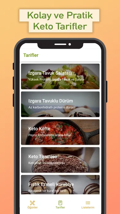 تصاویر Ketojenik Diyet Tarifleri