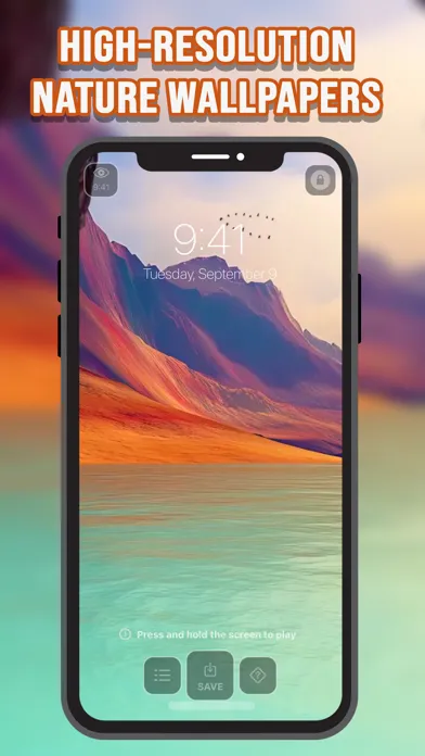 Tangkapan skrin Cosmos Live Wallpapers