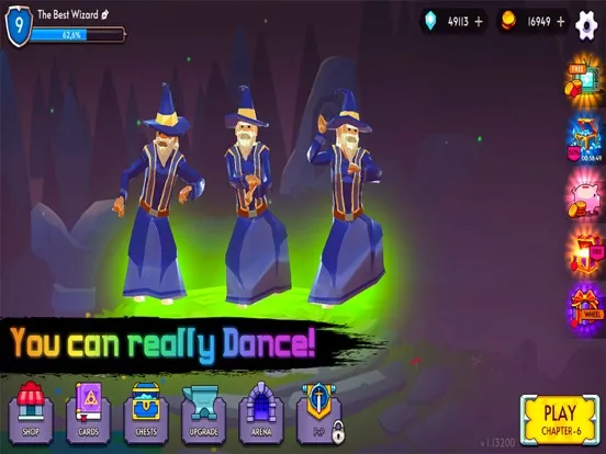 Tangkapan layar Battle of Wizard Magic Defense iPad 