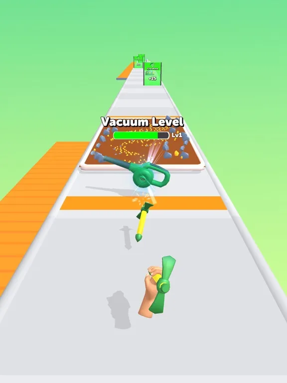 Gold Vacuuming Run iPad 應用截圖